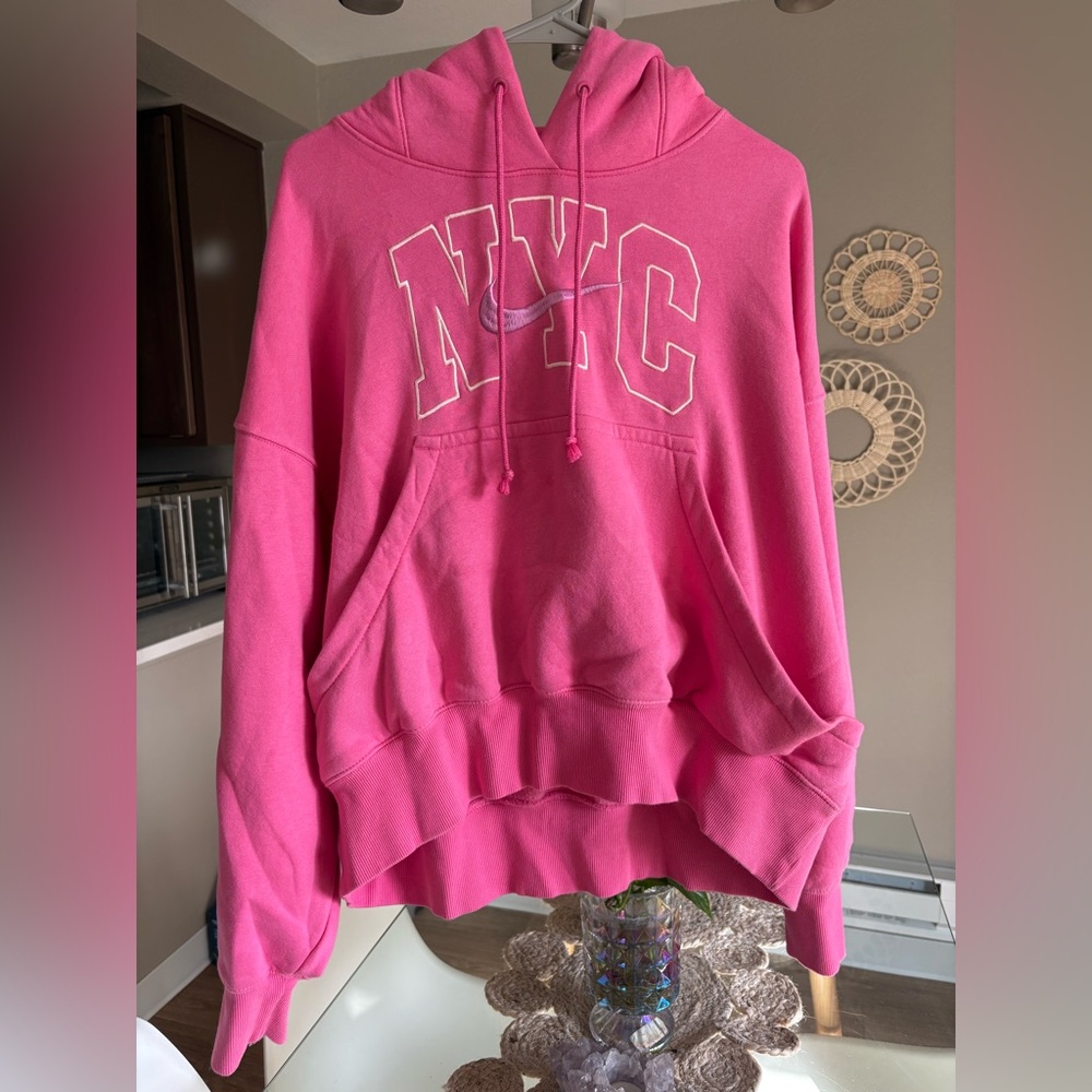 Nike Women's Vibrant Pink NYC Sweater